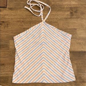 Urban Outfitters Striped Crop Top